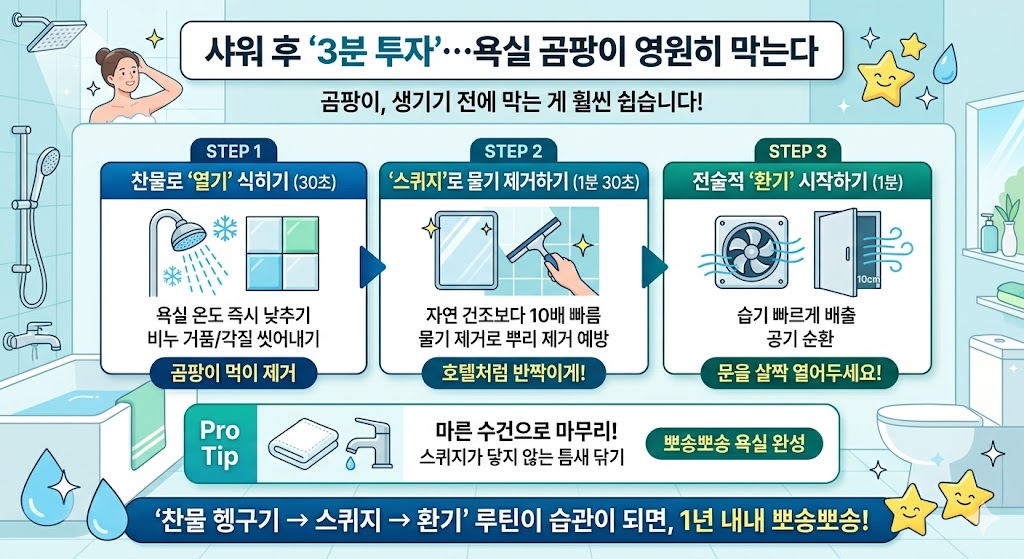 욕실곰팡이